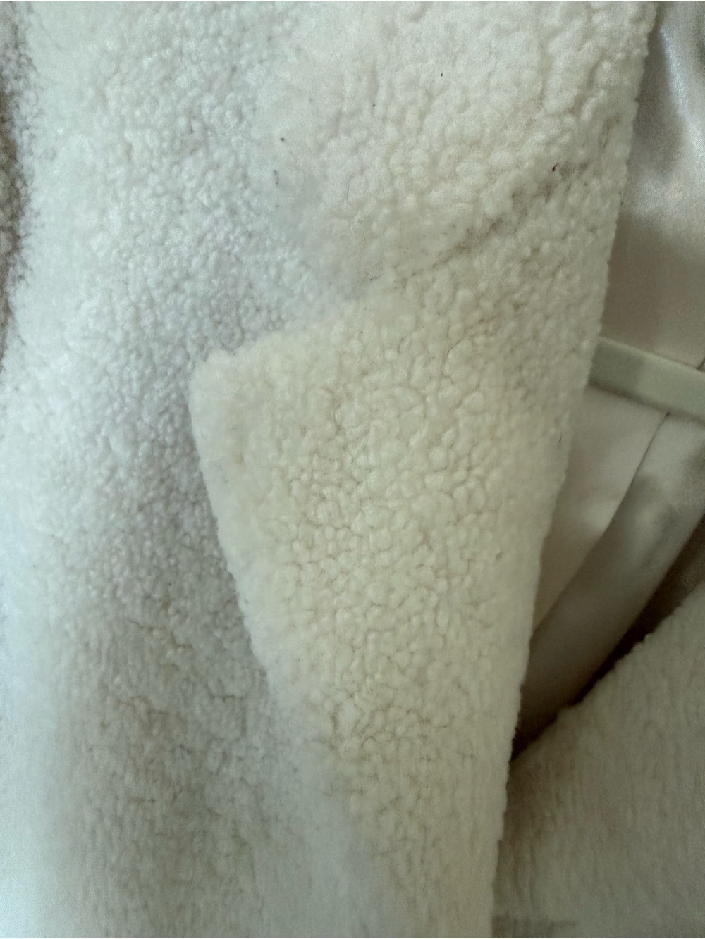 Ralph Lauren Cream Teddy Jacket - Picture 4 of 8